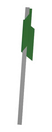 Unturned Green Claim Flag barricade icon