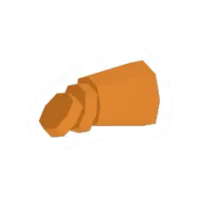 Unturned Sliced Carrot food icon