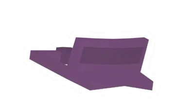 Unturned Purple Visor Hat clothing icon