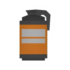 Unturned Orange Smoke throwable icon