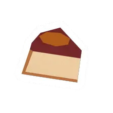 Unturned Pineapple Cake Slice food icon