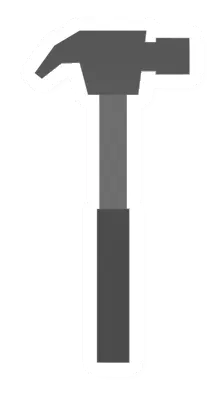 Unturned Hammer melee weapon icon