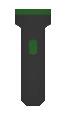 Unturned Green Flashlight melee weapon icon