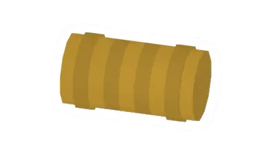Unturned Yellow Bedroll barricade icon