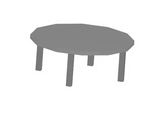 Unturned Metal Circular Table barricade icon
