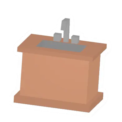 Unturned Maple Counter Sink tank icon