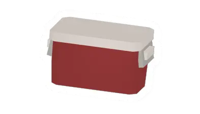 Unturned Red Cooler storage icon