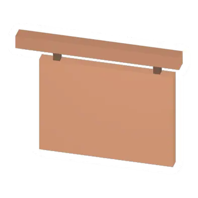 Unturned Maple Hanging Sign barricade icon