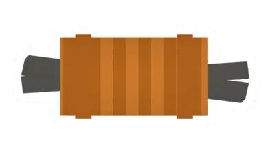 Unturned Orange Hammock barricade icon