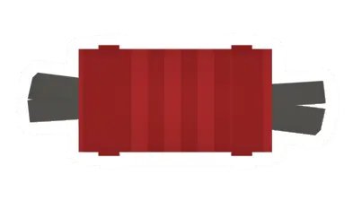 Unturned Red Hammock barricade icon