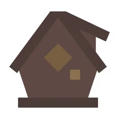 Unturned Pine Bird House barricade icon