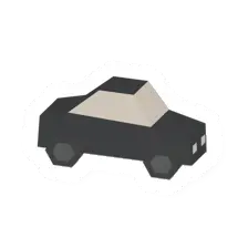 Unturned Black Toy Car barricade icon