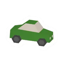 Unturned Green Toy Car barricade icon