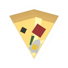 Unturned Portuguese Pizza Slice food icon
