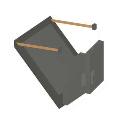 Unturned Lockable Metal Drawbridge barricade icon