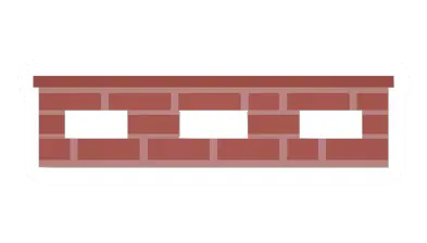 Unturned Brick Railing barricade icon