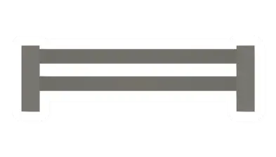 Unturned Reinforced Railing barricade icon