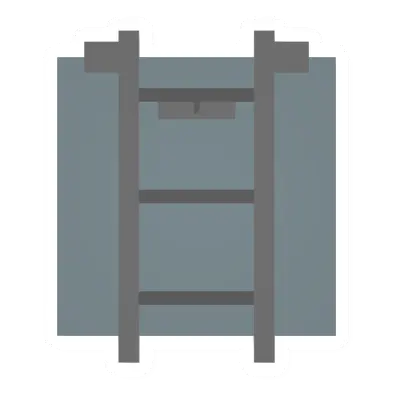 Unturned Lockable Bulletproof Glass Ladder Hatch barricade icon