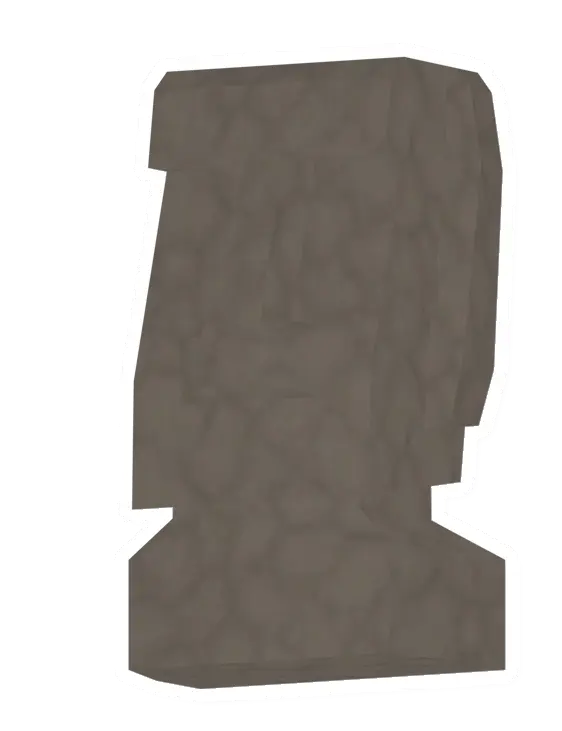 Unturned Moai barricade icon