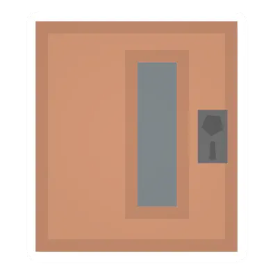 Unturned Fancy Maple Door barricade icon