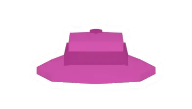 Unturned Pink Panama Hat clothing icon
