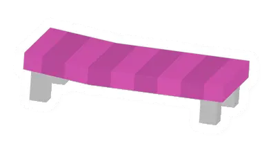 Unturned Pink Beach Chair barricade icon