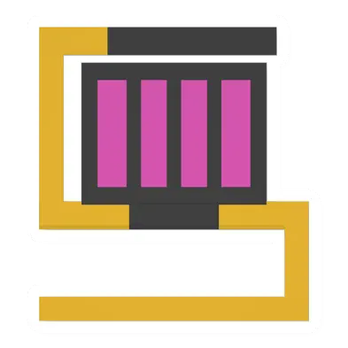 Unturned Small Pink Spotlight barricade icon