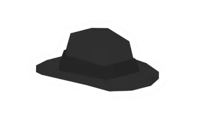Unturned Black Fedora clothing icon