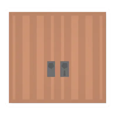 Unturned Fancy Maple Doubledoor barricade icon