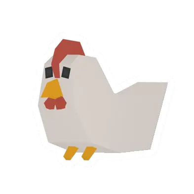 Unturned Chicken Plushie barricade icon