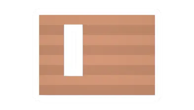 Unturned Offset Maple Log Vertical Window barricade icon