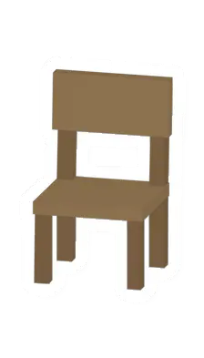 Unturned Pine Chair barricade icon