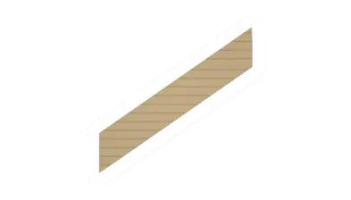 Unturned Eucalyptus Plank Ramp Rampart barricade icon