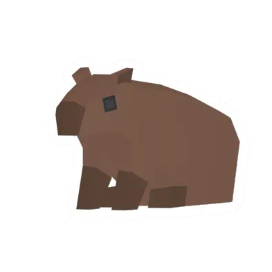 Unturned Capybara Plushie barricade icon