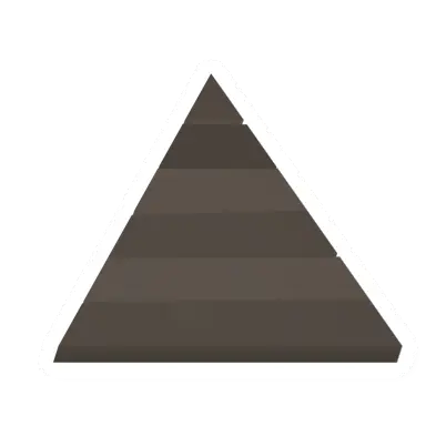 Unturned Wooden Triangle Roof barricade icon