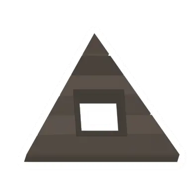 Unturned Wooden Triangle Hole icon