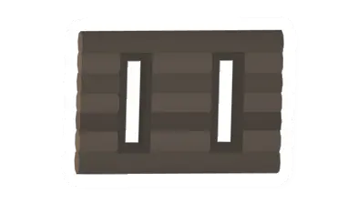 Unturned Wooden Vertical Window barricade icon