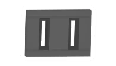 Unturned Metal Vertical Window barricade icon