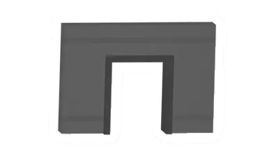 Unturned Metal Doorway barricade icon