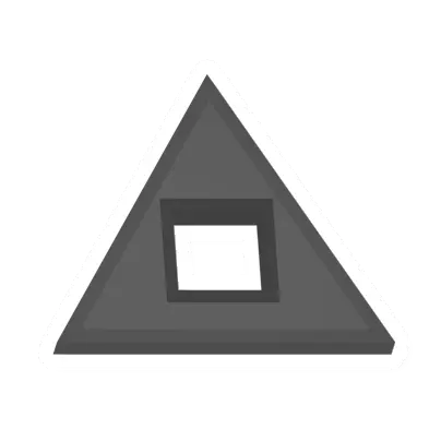 Unturned Metal Triangle Hole barricade icon