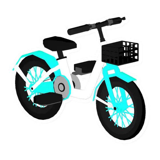 Unturned Lime Shared Bike vehicle icon