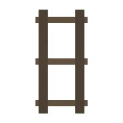 Unturned Wooden Ladder barricade icon