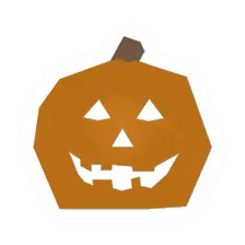 Unturned Jack-o-Lantern barricade icon