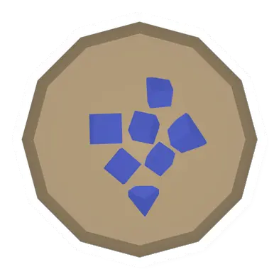 Unturned Indigo Pie food icon