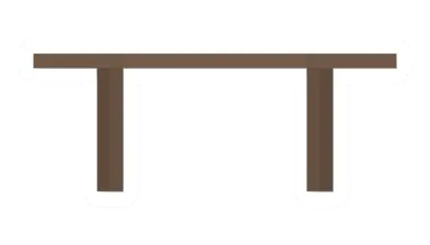 Unturned Maple Circular Table barricade icon