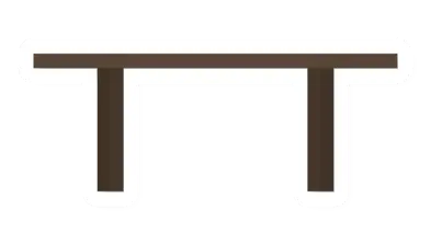 Unturned Pine Circular Table barricade icon