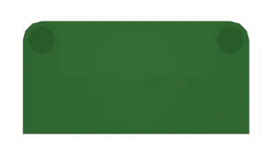 Unturned Green Couch barricade icon