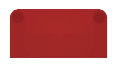 Unturned Red Couch barricade icon