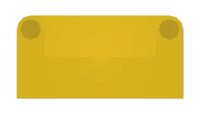 Unturned Yellow Couch barricade icon