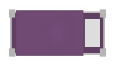 Unturned Purple Cot barricade icon